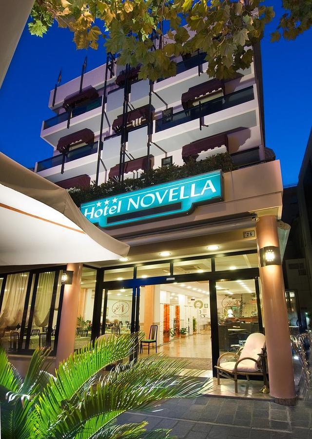 Hotel Novella Misano Adriatico Exterior foto